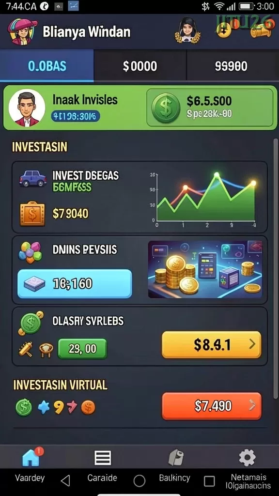 Screenshot Yu Tu Jin Cai Cash Collect nomor 1